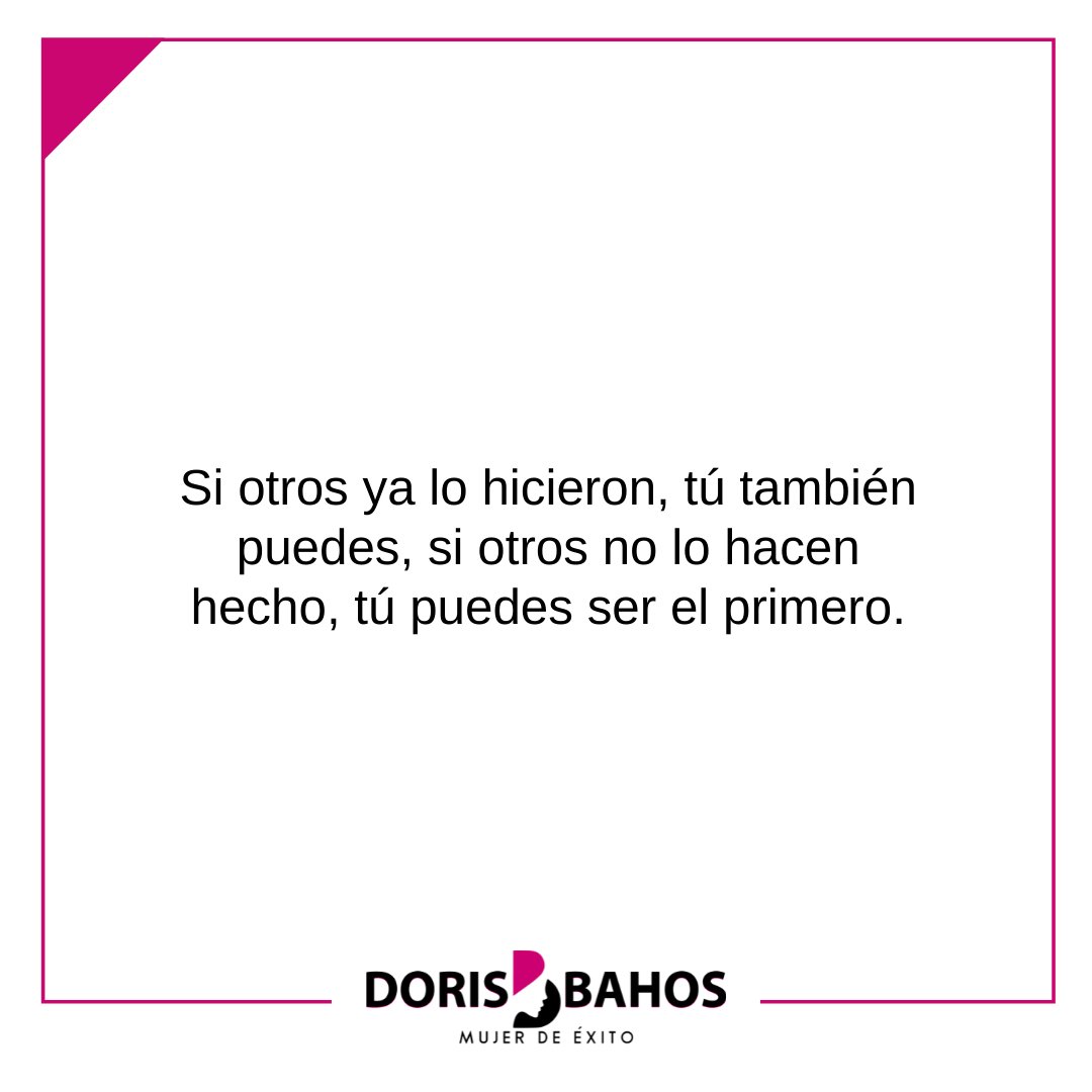 dorisvencer's tweet photo. ~ Doris Bahos ❤️
.
.
.
#amor #mujer #frases #millones #liderazgo #DorisBahos #motivación #abundancia #mentalidad #millonarios #mujerdeexito #emprendimiento #desarrollopersonal #inteligenciaemocional https://t.co/zpT71QP7nc