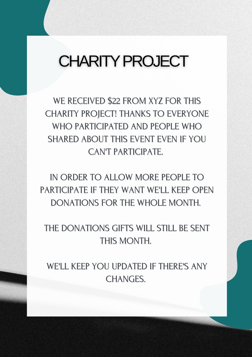 FeiyuFansUnion's tweet photo. ⊙ CHARITY PROJECT ⊙

#HappyFeiyuDay
#陈飞宇0409生日快乐 https://t.co/vi35aMbwmE
