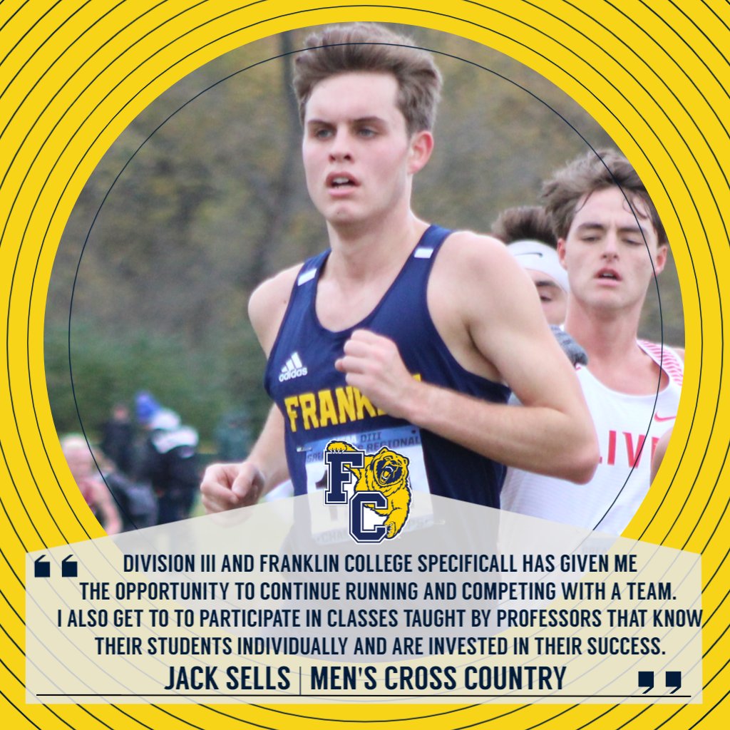 FCGrizAthletics's tweet photo. The final day of #D3Week means we get to hear from our final group of FC student-athletes on #WhyD3 and #WhyFC was right for them. Hear from both @FCGrizXCTF cross country teams and @FCGrizWGolf. #TeamGriz https://t.co/bdO9WL1JhI