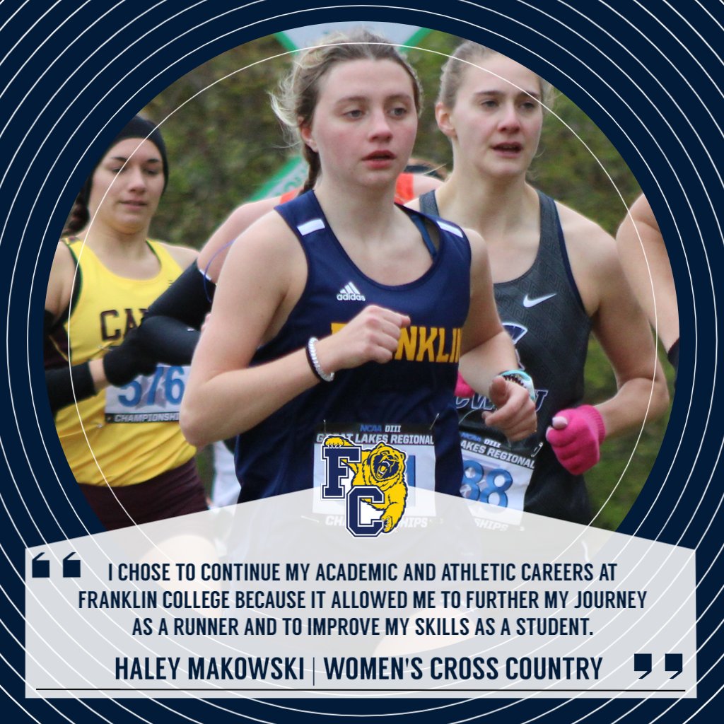 FCGrizAthletics's tweet photo. The final day of #D3Week means we get to hear from our final group of FC student-athletes on #WhyD3 and #WhyFC was right for them. Hear from both @FCGrizXCTF cross country teams and @FCGrizWGolf. #TeamGriz https://t.co/bdO9WL1JhI