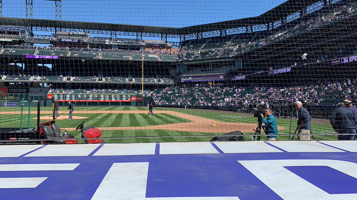 will_berhost's tweet image. Opening day vibes. GO ROCKIES!!!!
