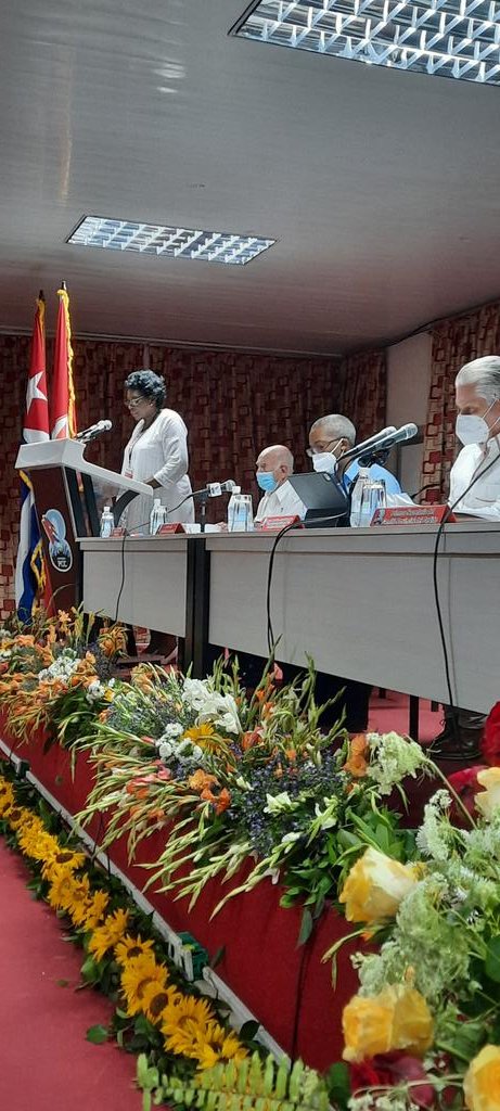 YaninaDelaNuez3's tweet photo. La secretaria del PCC en #Mayabeque le da lectura al Informe de Balance donde explica el trabajo del Partido en la ultima etapa #Cuba #VamosConTodo https://t.co/XW3FgAMMLB