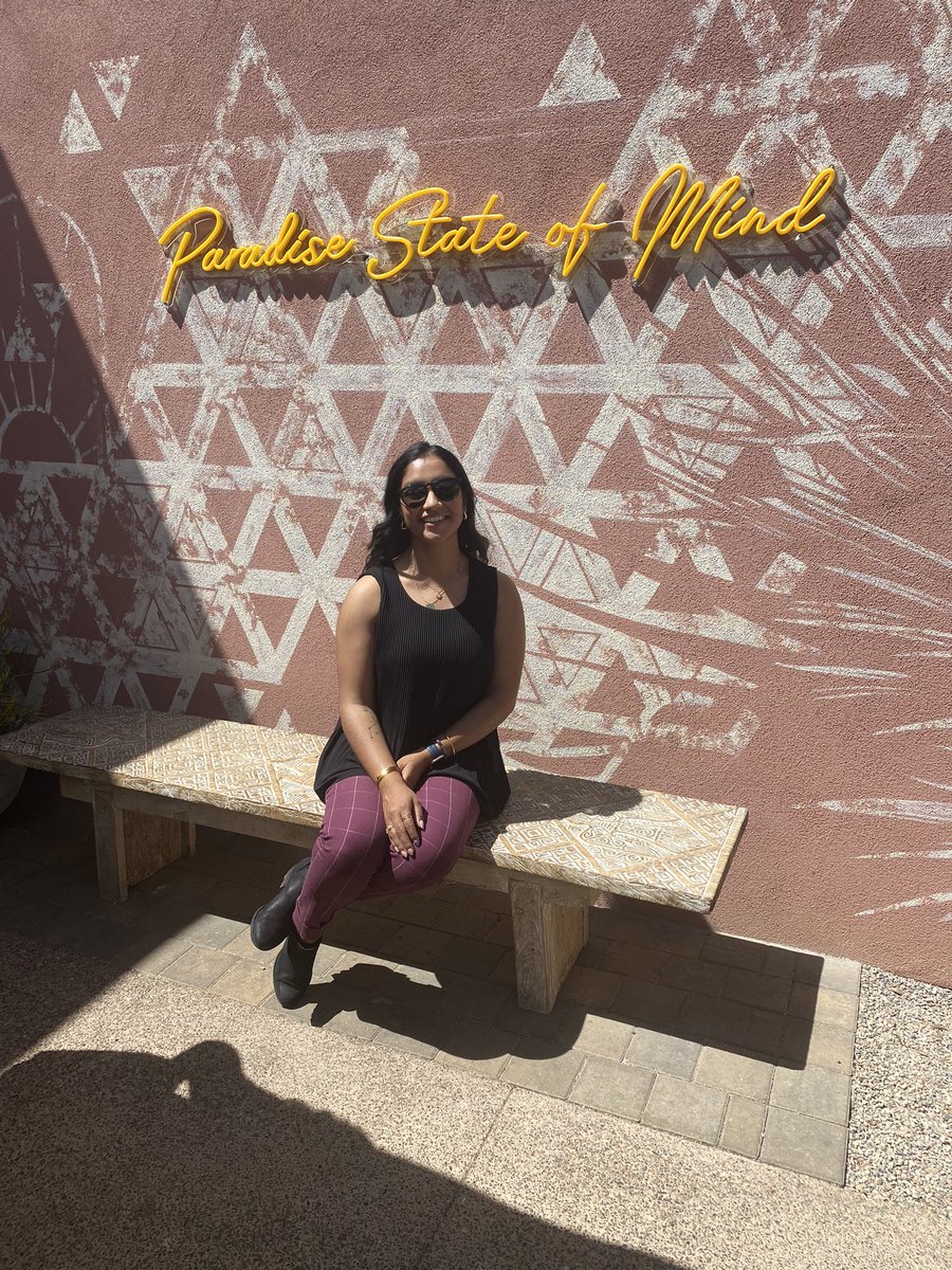DrShwetaGhosh's tweet photo. Another fun PHX find recommended by Jenna ❤️ Palma! Amazing food and ambiance! Definitely check it out! #sppactwitter #swetasconferenceeats #sppac2022 🌟🌴 https://t.co/yQGGj4NcfV