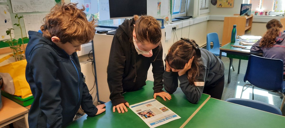 Saltoun_Primary's tweet photo. The Roaming Reporters group published the very first edition of our new school newspaper today. Well done to everyone involved - what a proud moment!
@elcourier @GregorMillarELC
Do you have any tips on newspaper writing and publishing for us?
#decisionmakinggroups #DARE https://t.co/yN5O6IYLcM