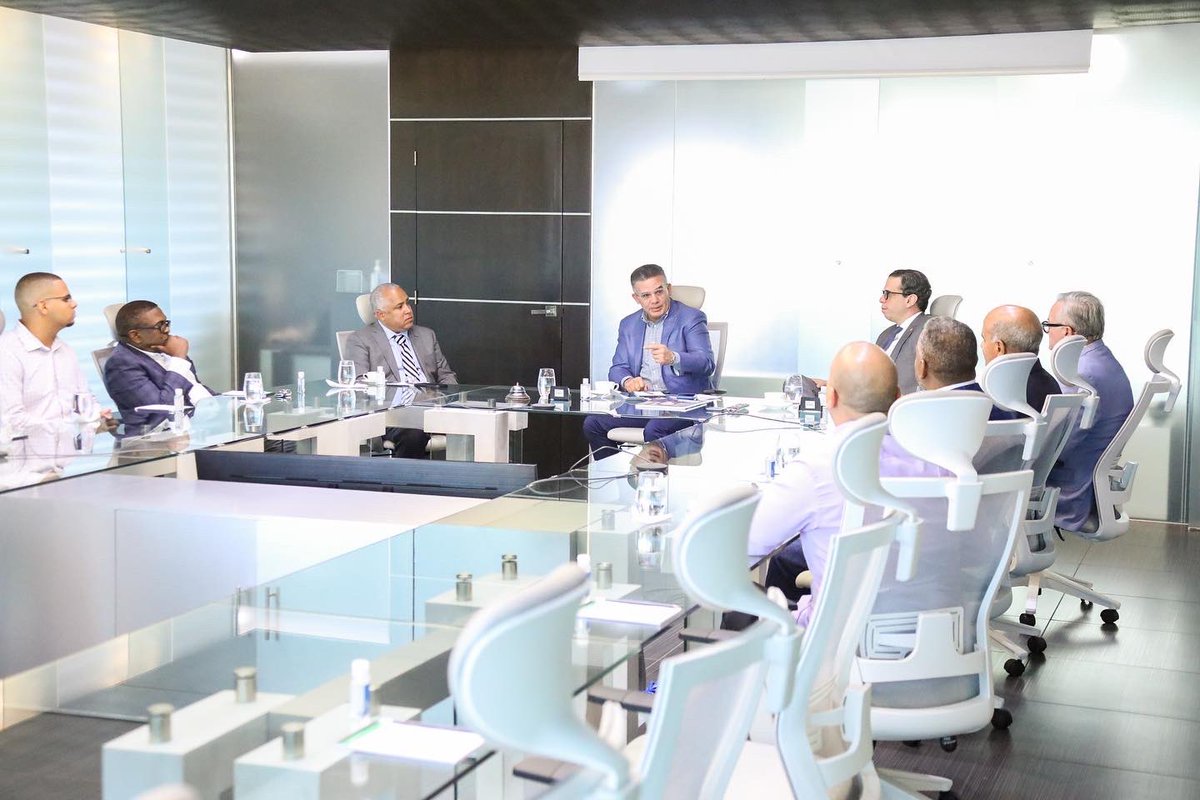 CONEP_RD's tweet photo. El Consejo Nacional del Comercio de Provisiones (CNCP) encabezado por su presidente Julio Pérez, sostuvo una reunión con nuestro presidente Pedro Brache, junto a nuestro VP ejecutivo Cesar Dargam. https://t.co/Iyhu976tgX