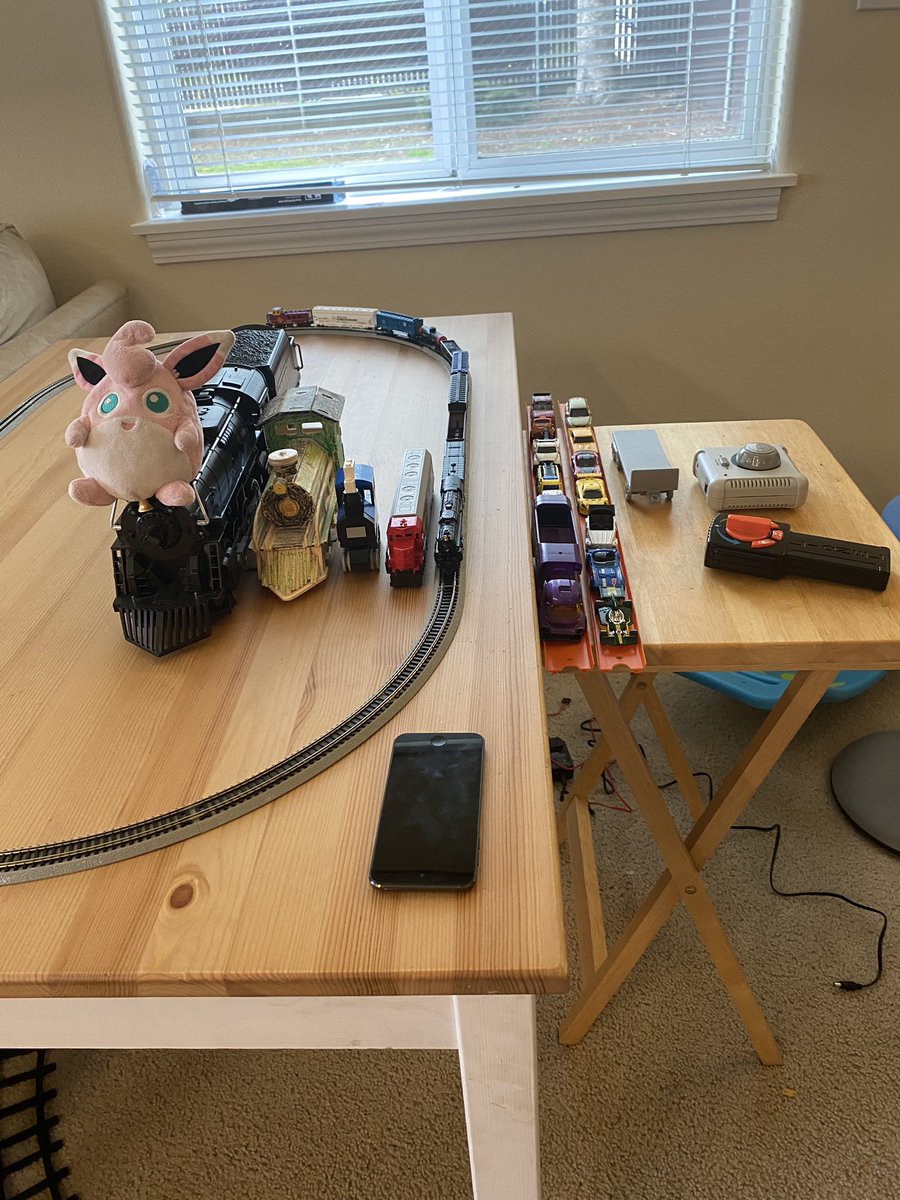 MamaRage's tweet photo. Pssst… what if…and hear me out…lining up toys IS playing with them? #AutisticJoy #AutismAcceptanceMonth #AutisticNotBroken https://t.co/szIXtnVe1X