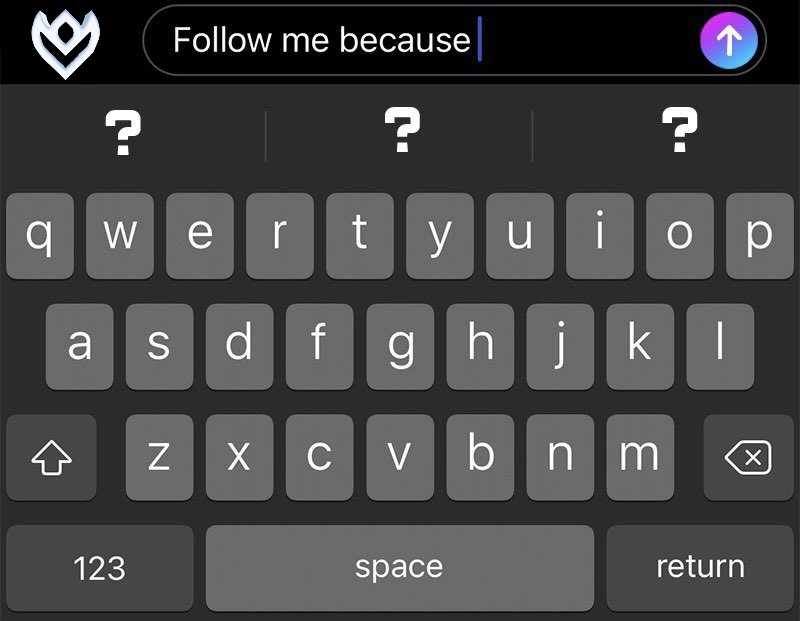 VariBackup's tweet photo. Type "Follow me because," and let auto fill finish the rest...

Best Reply Gets our Follow 😅 https://t.co/1df66sg0vJ