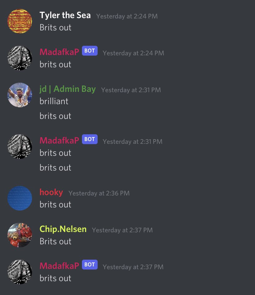 NoContextUSLDis's tweet photo. Brits Out https://t.co/CoMPZemzcj
