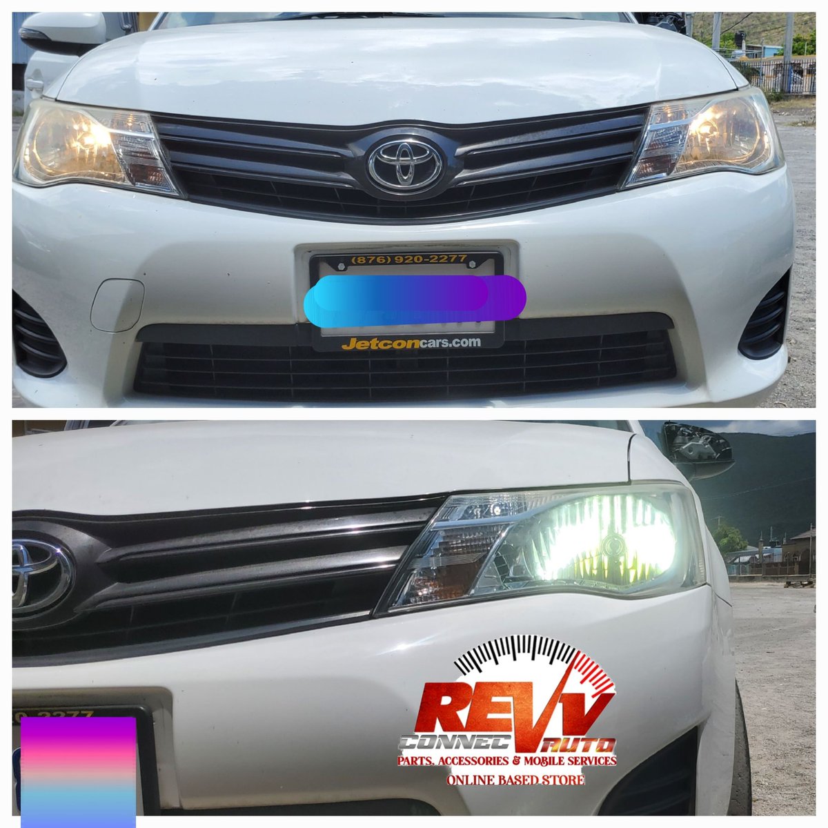 RevvConnecAuto's tweet photo. LED upgrade done on this 2014 axio. Supplied and installed by @RevvConnecAuto
#revvconnecauto
#ledupgrade
#jamaica https://t.co/DnjR6L4L8a