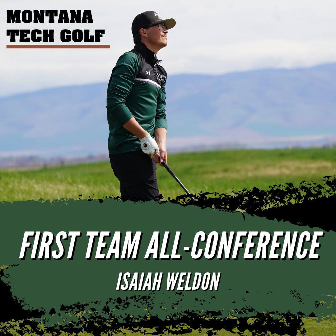 MontanaTechGolf's tweet photo. HOW BOUT THEM DIGGERS FROM BUTTE?! ⛳️⚒

Incredibly proud of our these young men and all they’ve accomplished this year for this program! 

Congrats Rams, Isaiah, and Jace!

#RollDiggs #TechGolf https://t.co/o5SqNByGNr