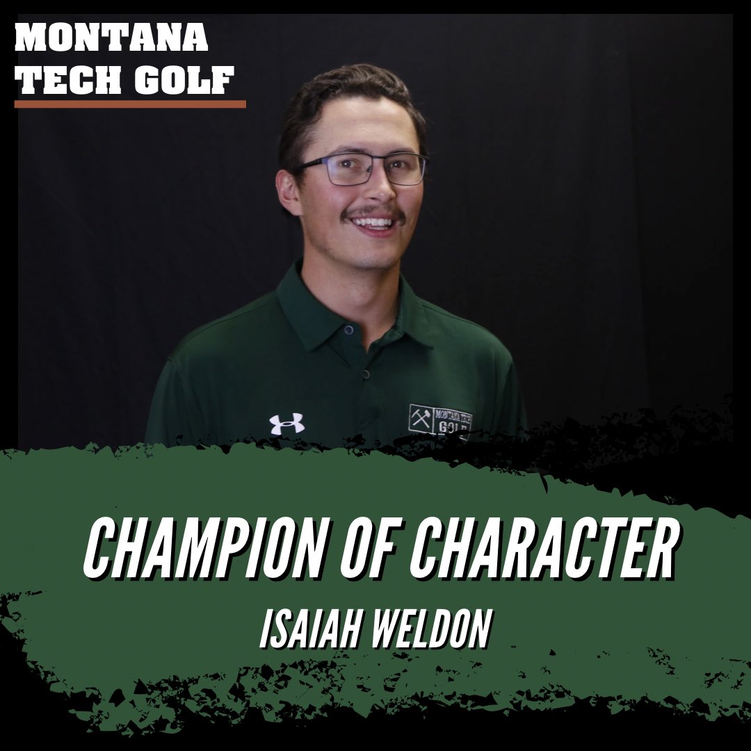 MontanaTechGolf's tweet photo. HOW BOUT THEM DIGGERS FROM BUTTE?! ⛳️⚒

Incredibly proud of our these young men and all they’ve accomplished this year for this program! 

Congrats Rams, Isaiah, and Jace!

#RollDiggs #TechGolf https://t.co/o5SqNByGNr