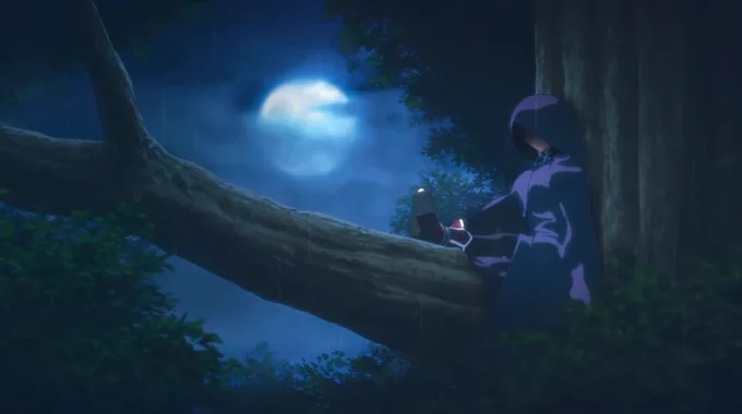 エンディングのアリアン殿が木の上にいるこのシーンの真相がわかる後日談はガルドプラスで読めますので是非に!#骸骨騎士様 #ガルドプラス 