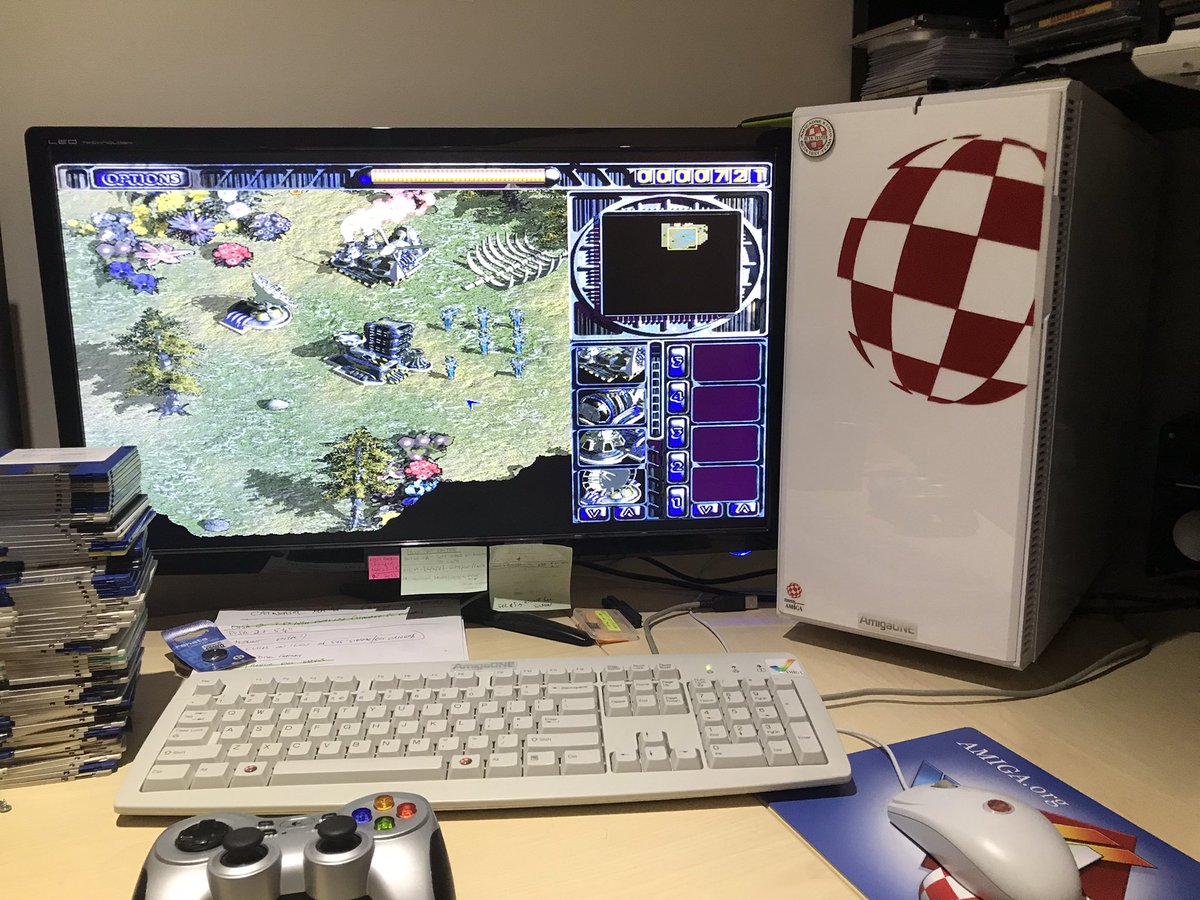 C64_AMIGA's tweet photo. Not Starcraft but a fun RTS for Amiga computers👍
#Amiga
#RETROGAMING
#amigans https://t.co/Nf8w4RZ2AT