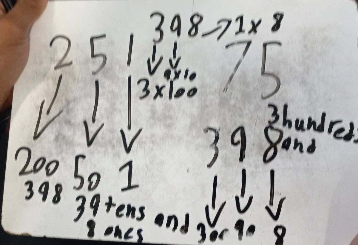 Rob Proffitt-White (@robproff1) on Twitter photo Both teachers and students have been #learning the structure of the place value system, and using creative thinking to explore ways in which numbers can be partitioned to develop flexibility. <a href="/TheLearnerFirst/">The Learner First</a> #iteachmaths #MSmathchat Both teachers and students have been #learning the structure of the place value system, and using creative thinking to explore ways in which numbers can be partitioned to develop flexibility. <a href="/TheLearnerFirst/">The Learner First</a> #iteachmaths #MSmathchat