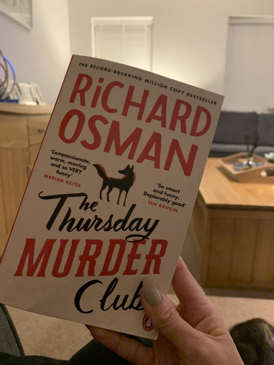 picklebott's tweet image. Best book I’ve read in a very long time #BookTwitter #TheThursdayMurderClub @richardosman thank you!