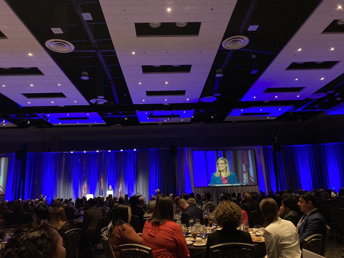 Great to be back together for <a href="/MayorGallego/">Mayor Kate Gallego</a>’s State of the City Address! #PhxSOTC