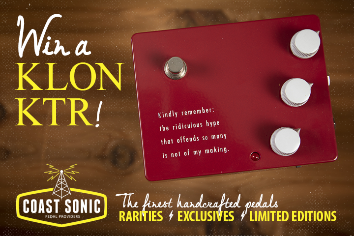 PedalProviders's tweet photo. Join the Coast Sonic mailing list for a chance to win a KLON KTR!  https://t.co/SQdyVqRjY1 https://t.co/KMFQi2evmM