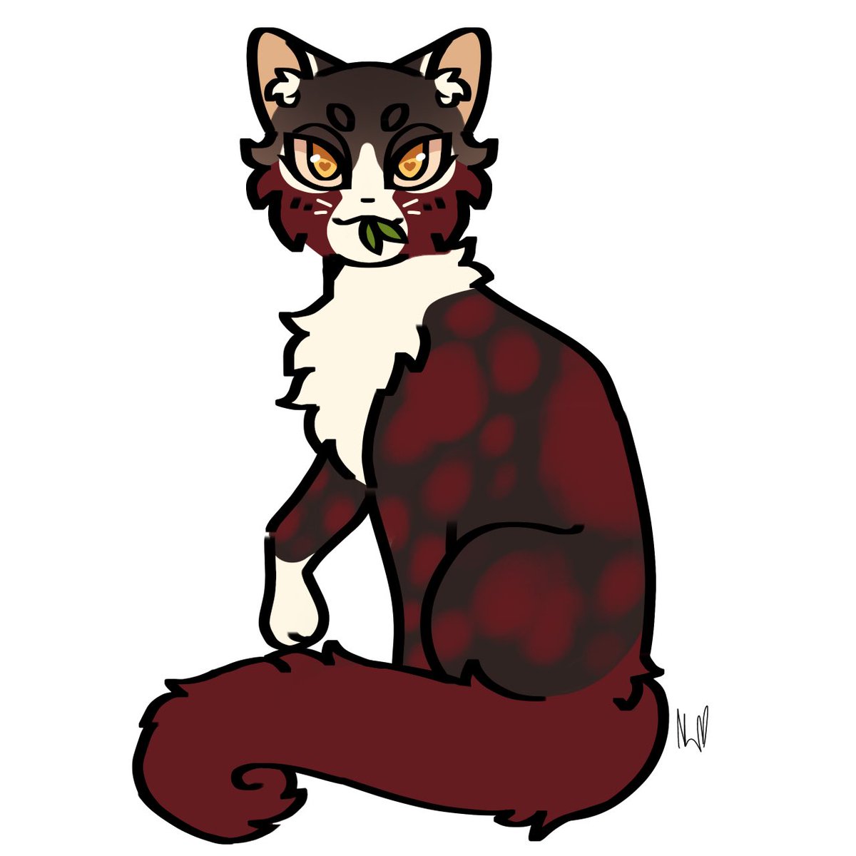 skunkkeri's tweet photo. Redtail &amp; Spottedleaf https://t.co/7UXPJtYEBt