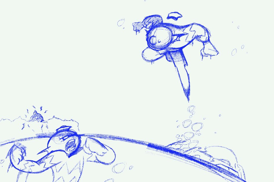 Here is a sneak peek of art from our upcoming comic book! 💥Artist: <a href="/crobbn/">c robben</a>
