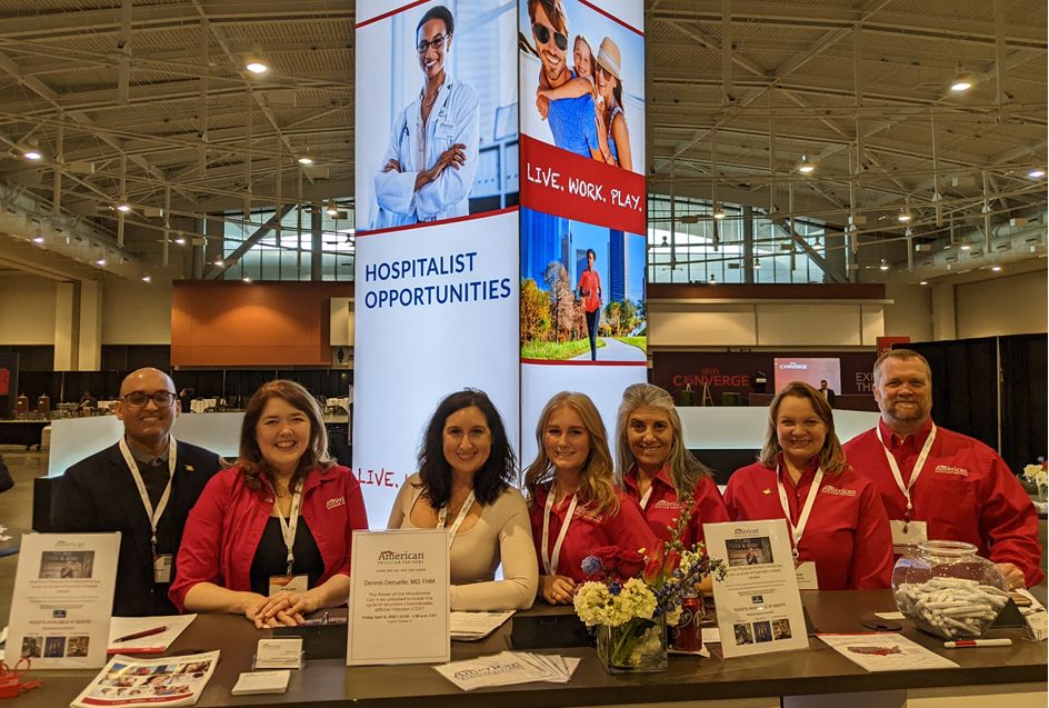 APPeddocs's tweet photo. Our American Physician Partners team is excited to welcome you to Nashville for #SHMConverge! Stop by our Booth #1123 to discuss hospitalist opportunities, meet our regional hospital medicine leadership team, and pick up your ticket to tonight's reception at ACME Feed &amp; Seed! https://t.co/8GYPtvjFj9