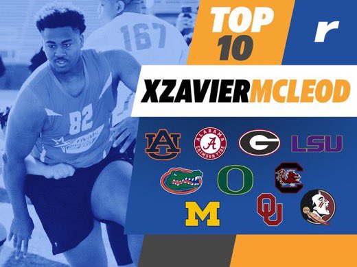 I want to thank god for having this opportunity more to come here’s my top 10!!! ❤️‍🔥🙏🏾🙏🏾 <a href="/_crmalone/">Cedrick Malone</a> <a href="/JoeyHendrix8/">Joey Hendrix</a> <a href="/JeremyO_Johnson/">Jeremy Johnson</a> @RivalsFriedman  @SWiltfong247 <a href="/soonergridiron/">𝕺𝖐𝖑𝖆𝖍𝖔𝖒𝖆 𝖛𝖘. 𝕿𝖍𝖊 𝖂𝖔𝖗𝖑𝖉</a> <a href="/InsideTheGators/">Inside the Gators</a> <a href="/fifthquarterfsu/">Fifth Quarter 🍢FSU 🍢</a>  <a href="/mfarrellsports/">Mike Farrell</a> <a href="/AuburnMade/">Auburn FB Recruiting</a> <a href="/CoachDanLanning/">Dan Lanning</a> <a href="/LouatTheState/">Lou Bezjak</a>