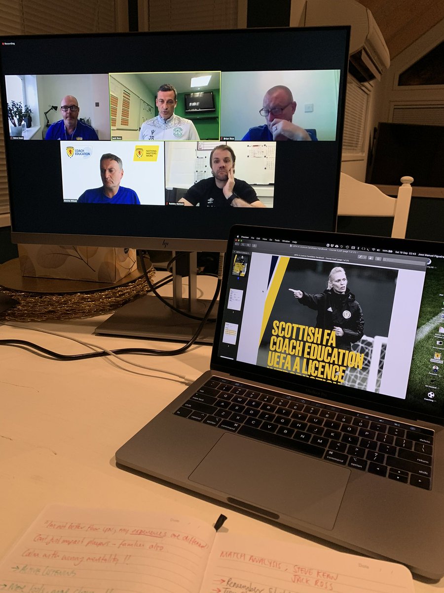 Delighted to have completed <a href="/UEFA/">UEFA</a> A Licence with the <a href="/ScottishFA/">Scottish FA</a> ✅ 

Past 18 months have been a wonderful learning journey. The challenges of a pandemic &amp; long distance hasn’t stopped the #ScottishFACoachEd team deliver an exceptional course. 

Special thanks <a href="/ritchiewils/">Ritchie Wilson</a> ⚽️ 📝