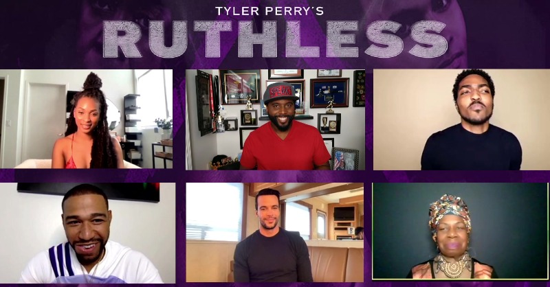 whenwespeaktv's tweet photo. Conversation with the amazing cast of Tyler Perry's Ruthless. #TylerPerryRuthless #Ruthless #BETplus #TylerPerry #BlueKimble #LennyThomas #JermaineSain #WhenWeSpeakTV