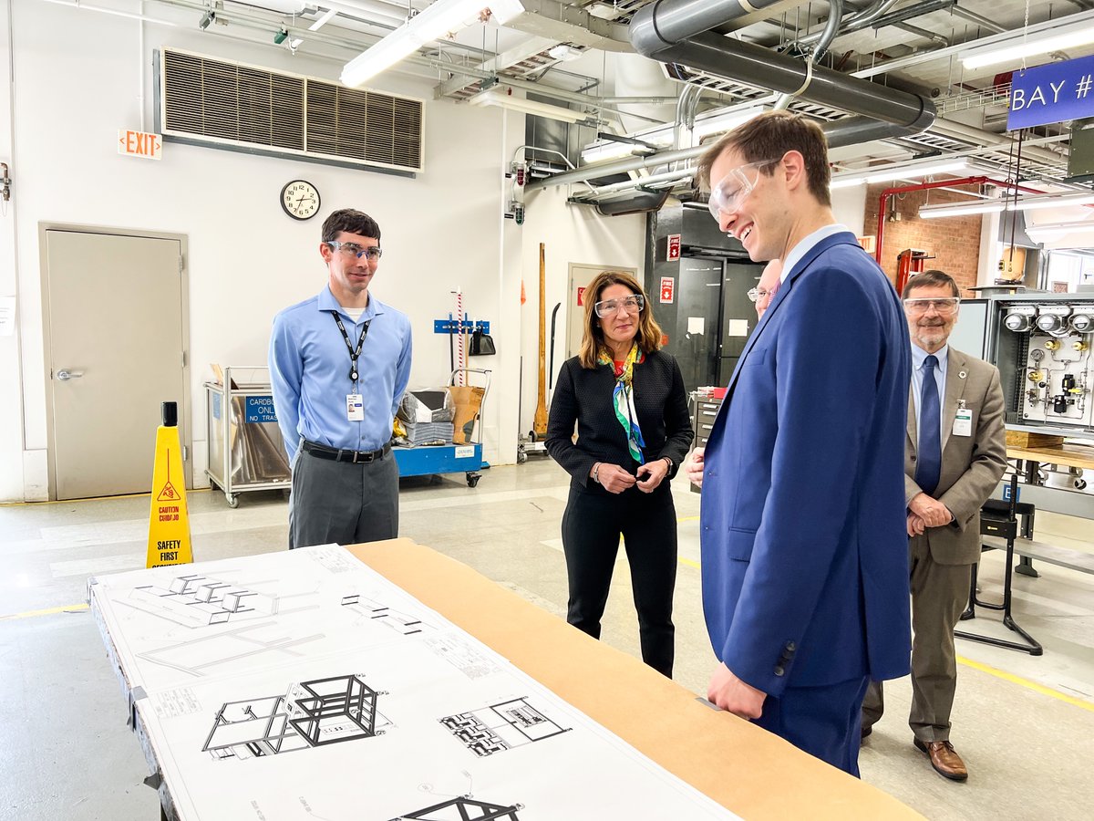 MassEducation's tweet photo. Today, @MassLtGov, @RepAuchincloss, and @MassEducation Secretary toured a developmental lab at @Sensata in Attleboro. Sensata has been an innovative partner with the #STEM Advisory Council, volunteering with local schools to #InspireASTEMStart. https://t.co/SGXkvC0CMw