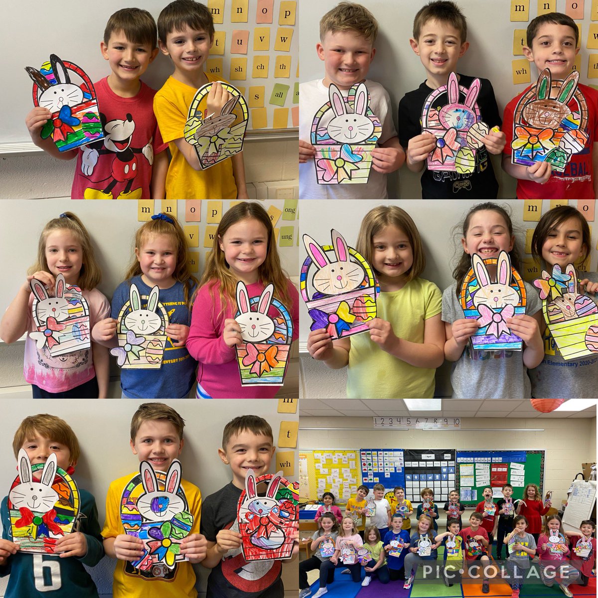 MsEmilyPhillips's tweet photo. Happy Spring Break from these very busy first graders!π£πΈπ
Today we celebrated #AutismAcceptanceMonth, created equations and graphs with our #JellyBeanMathπ, and had a very special #EggHunt!
I hope everyone in the @PennDelco School District has a safe and relaxing break!ππ https://t.co/OdRe6Sp3Lx