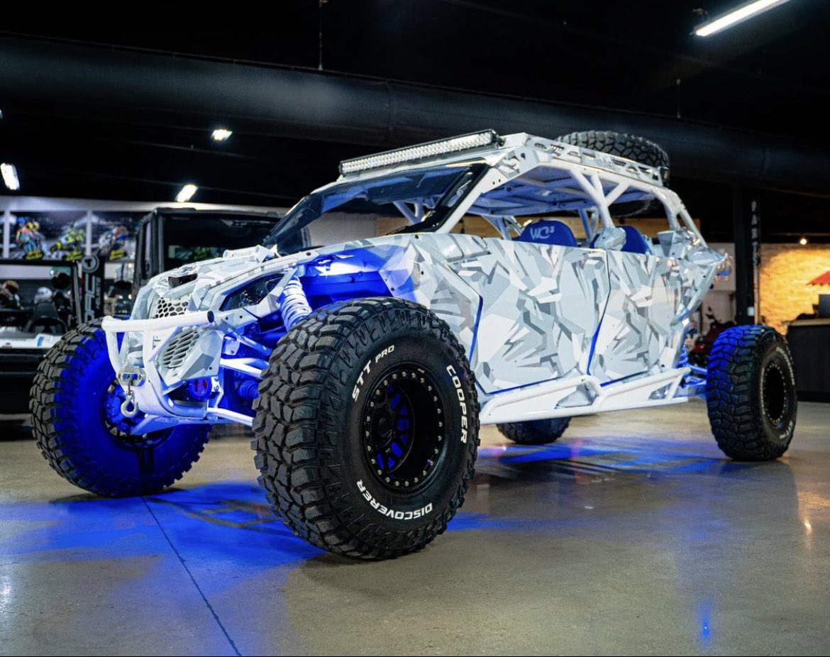 superatvtweet's tweet photo. #sheesh π₯΅ @CycleCountry set up this @CanAm #MaverickX3 to turn heads on the showroom floor! π₯ Complete with #RhinoAxles and an #SATV Shock Tower Brace. πͺπ #BuiltforBattle
#superatv #satvnation #texas #woodscyclecountry #utvracing #offroadracing #cyclecountry https://t.co/qda7RPSh41