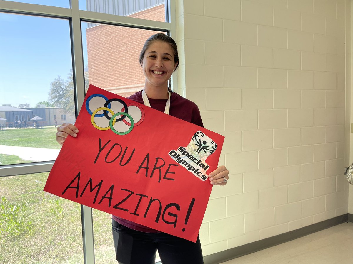LockhartISD's tweet photo. We ❤️ our Special Olympic athletes! Go Lions! https://t.co/t07jHk9D71