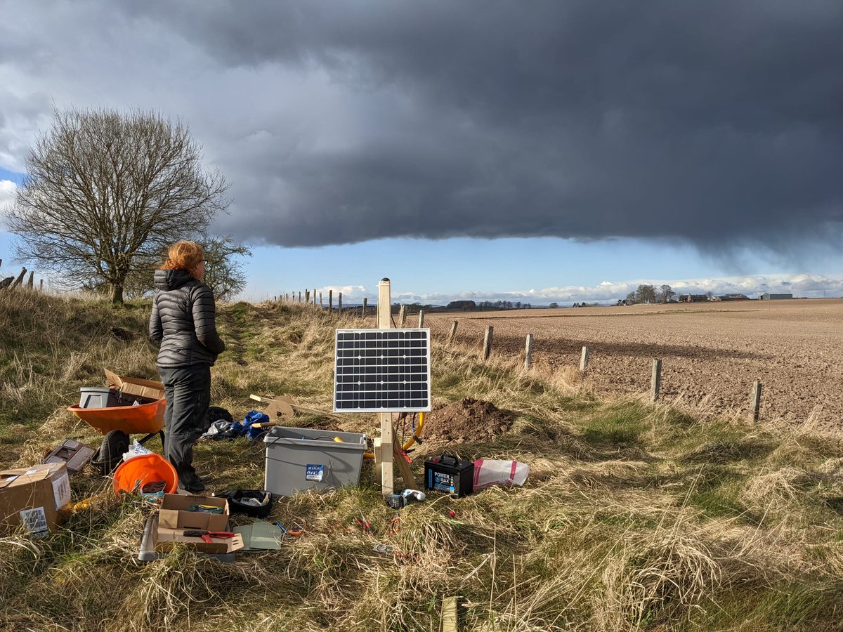 PICTS (@picts_project) on Twitter photo Two more seismometers in the ground today installed by <a href="/seismo_amy/">Amy Gilligan</a> and <a href="/sophiakibaker/">Sophia Baker</a>, first one near Cupar Angus (confusingly in Perthshire) and then heading into Angus farmland to install the second site near allegedly the smallest (ruined) castle in Scotland Two more seismometers in the ground today installed by <a href="/seismo_amy/">Amy Gilligan</a> and <a href="/sophiakibaker/">Sophia Baker</a>, first one near Cupar Angus (confusingly in Perthshire) and then heading into Angus farmland to install the second site near allegedly the smallest (ruined) castle in Scotland