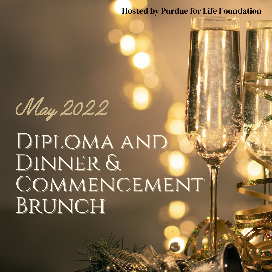 PUCommencement's tweet photo. The Union Club Hotel and the Purdue for Life Foundation are hosting special meals in honor of the May 2022 graduating class. Click here to register! https://t.co/Wzl2ZVrGgI https://t.co/plAuHkNff8