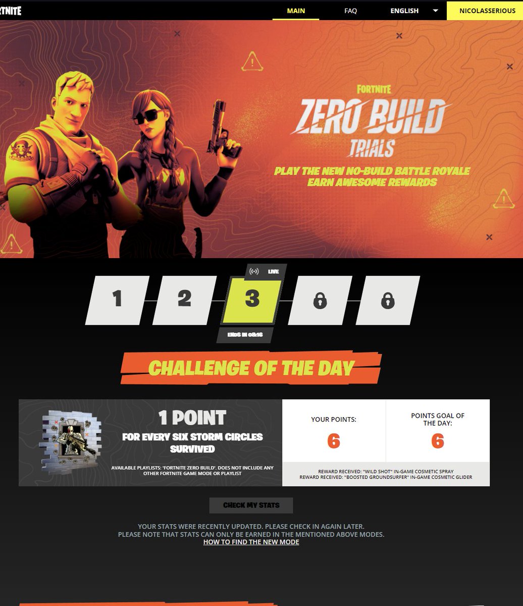 NicolasSerious's tweet photo. #Fortnite
#ZeroBuildTrials
ugh! had to push myself for this one. it was not easy. and guess what? i am realizing that my controller is getting bad.
first completely .. uh, completed trail
YAY ME! https://t.co/XQ7LX0lefq