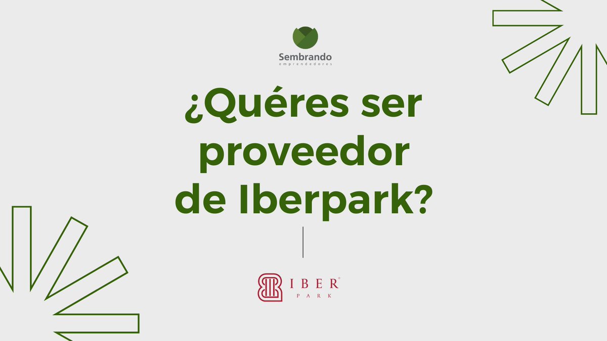 sembrandouy's tweet photo. 🔊 El #ProgramaSembrando e Iberpark se unen con el objetivo de promover la cultura emprendedora en Uruguay 🇺🇾
Si querés ser proveedor, sos de alguno de los departamentos mencionados, POSTULATE‼
Link de inscripción: https://t.co/JoipgPVDpG
#SembrandoEmprendedores https://t.co/UMRBEgXajX