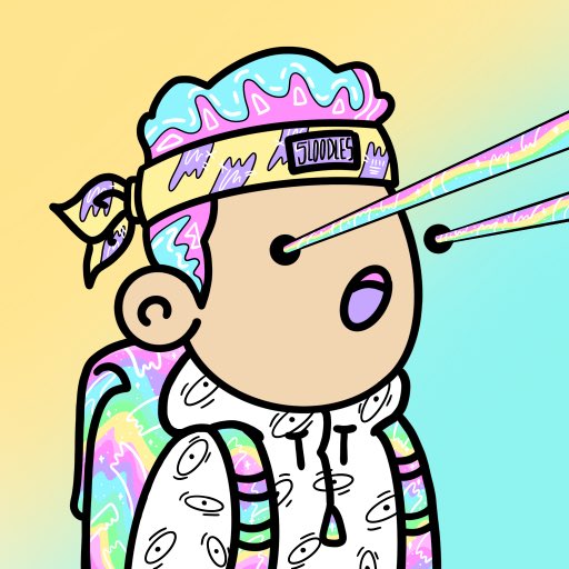 SloodlesNFT's tweet photo. 🌈 Random Sloodle sale of the day, this beauty aka Sloodle #1256 was purchased for just 0.01 eth 👀

Get your Sloodles now and join our trippy family: https://t.co/S1gfE5I7Yk 🍄🌈☀️ https://t.co/5WqXk4HDUF