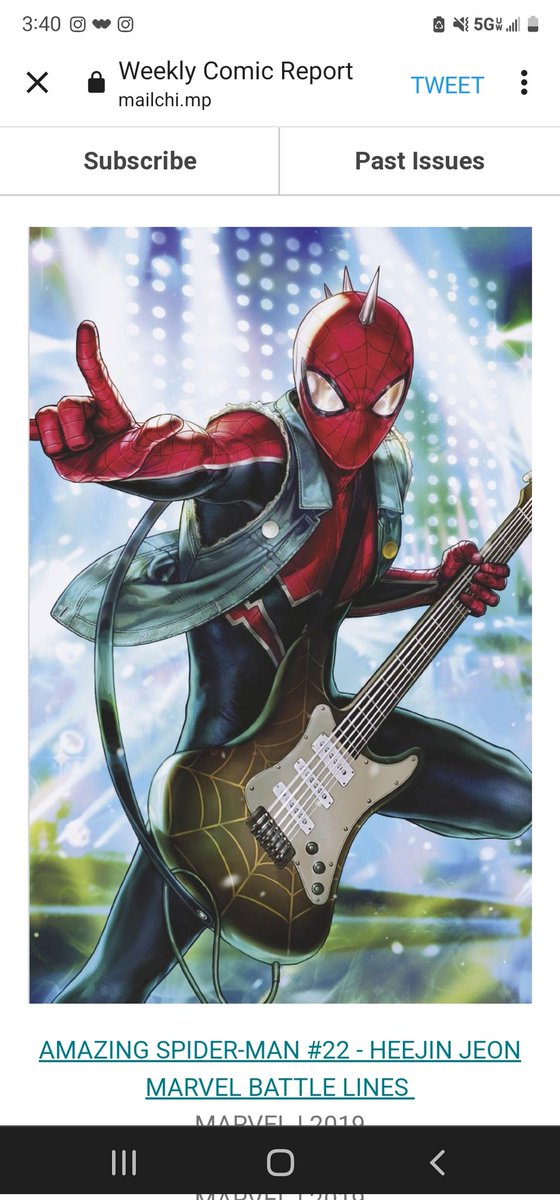Skeletonkeycomx's tweet photo. @covrprice @punkscomic @pixelvault_ @Todd_McFarlane @nealadamsdotcom @PushingDaisies_ @BillandTed @BillandTed3 @VeryGary_Comics @akaMrBolo @theanglo_files @timvo @comic_short @WatchMojo @JimViscardi it's the #spiderpunk from #jeonheejin that I like!!
#covrprice #comics #comicbooks #spiderman #spidermanvariant https://t.co/JflVwkJYi2