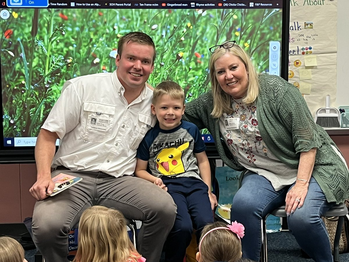 Thanks for reading to our class! <a href="/SampsonElem/">Sampson Elementary</a> #sampsonstrong