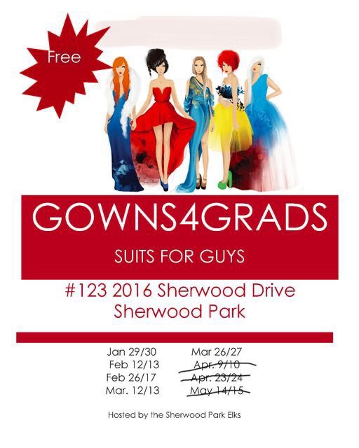 sp_elks's tweet photo. The remaining Gowns4Grads dates have been cancelled.  Thank you for everyone who came out to get a dress/suit and to those who donated https://t.co/yP8a9gswS5