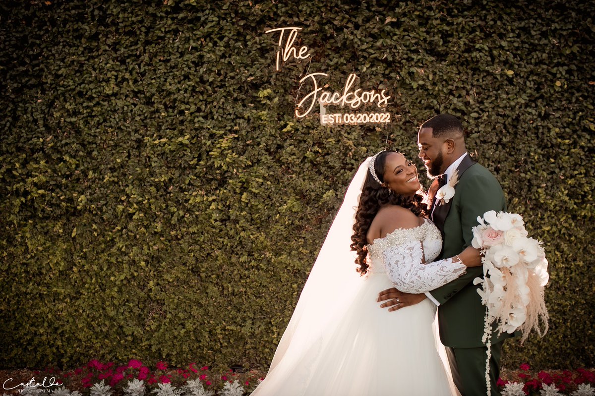 "Your kisses are a sweet surprise 
Still can't believe you're in my life 
The impossible is possible because of you 
I will love you past forever" - Anything For You by <a href="/ledisi/">ledisi</a> and <a href="/PJMORTON/">PJ MORTON</a>
 
The Jacksons had such an amazing wedding weekend.