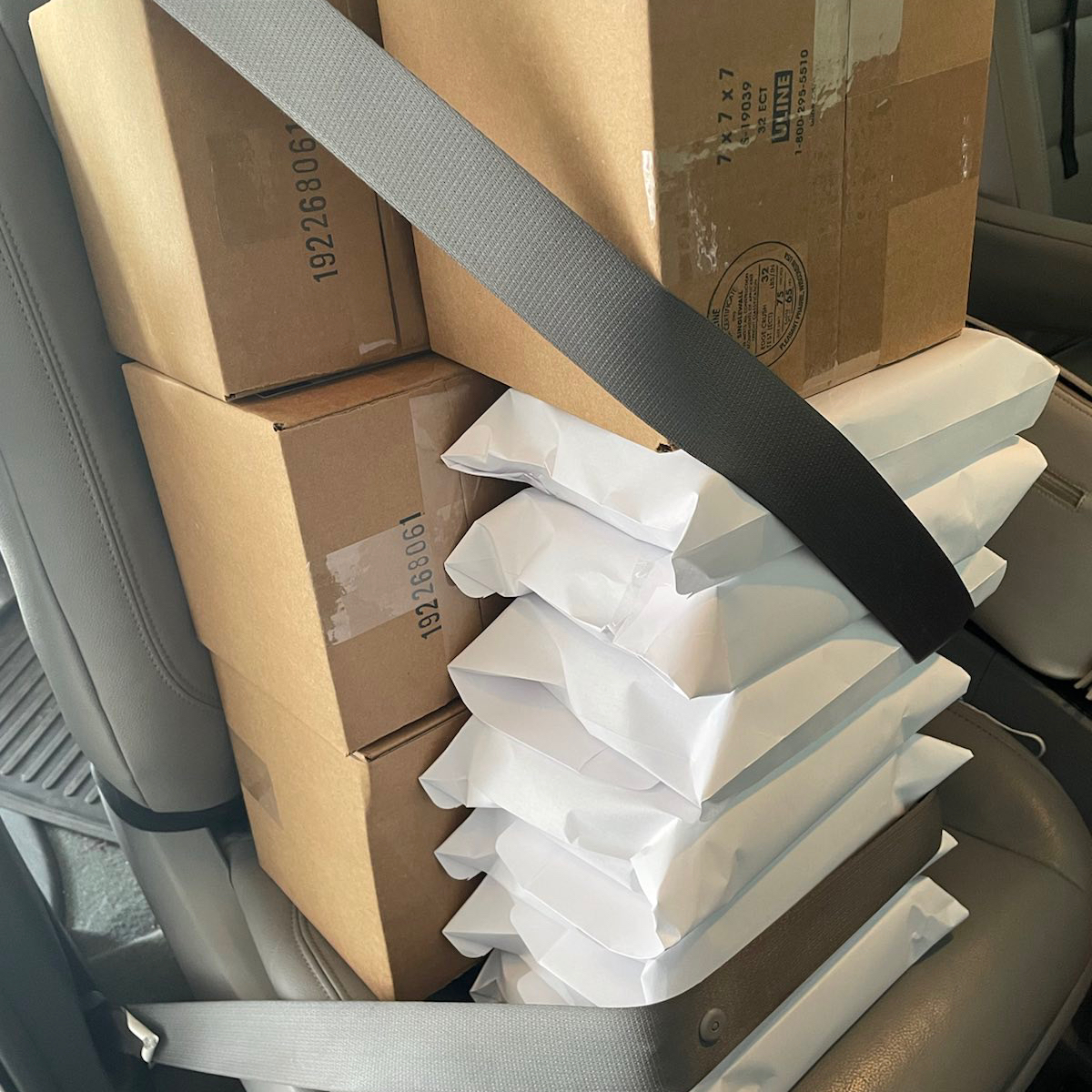 Today’s book deliveries Alhamdullilah - always buckle in precious cargo! 😃 thanks for all the support! So excited to keep hearing from kids and family who are having fun while learning!