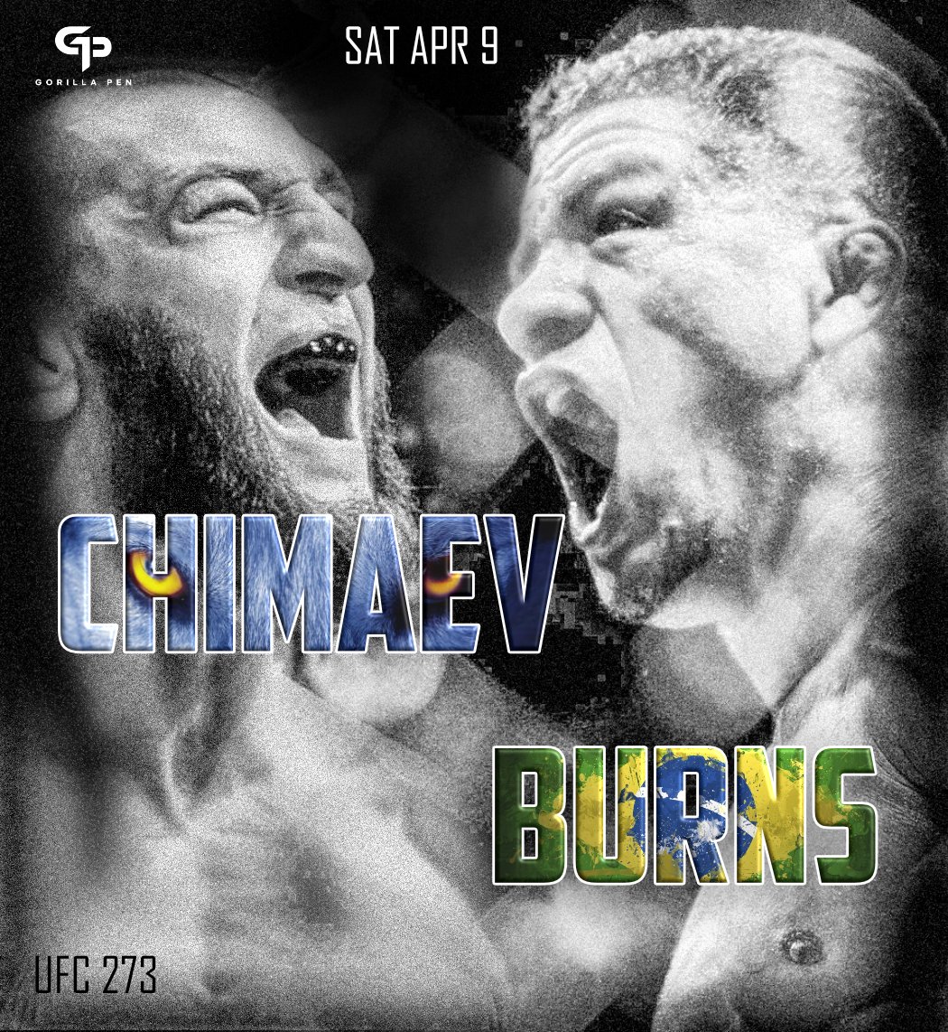 gpcombat's tweet photo. One of many 🗣️ 𝘉𝘈𝘕𝘎𝘌𝘙𝘚 on the UFC 273 card 🔥🐺🇧🇷
@KChimaev @GilbertDurinho #ufc273 #ufc #ufcflorida #wolf #khamzatchimaev #gilbertburns #gorillapencombat #mma #jacksonville #fl #fightworld https://t.co/kaF28kIACJ