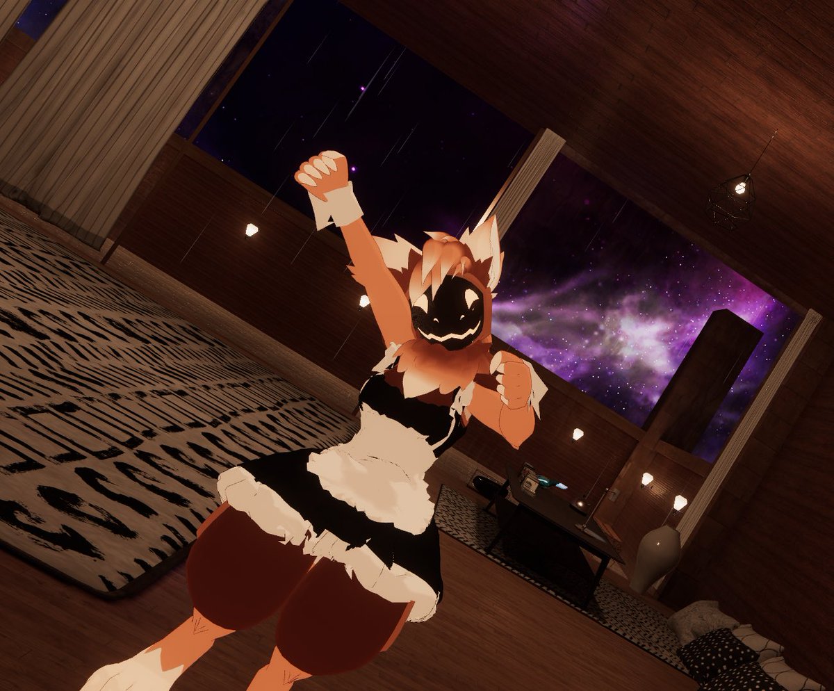 Mocha_Fur's tweet photo. MAID MOCHA (model by @Choccccy ) https://t.co/P8ptoXaF6H