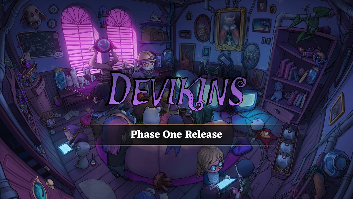 devikins_game's tweet photo. Remember, Devikins is releasing in full P2E on April 14th!  🥳

This means that the Beta is coming to a close, and the proper Phase One release of the game will be made available.

No more virtualized NFTs. No more virtualized DVK. This is the real deal!

#devikins #gamefi https://t.co/hbNMbLK8Lg