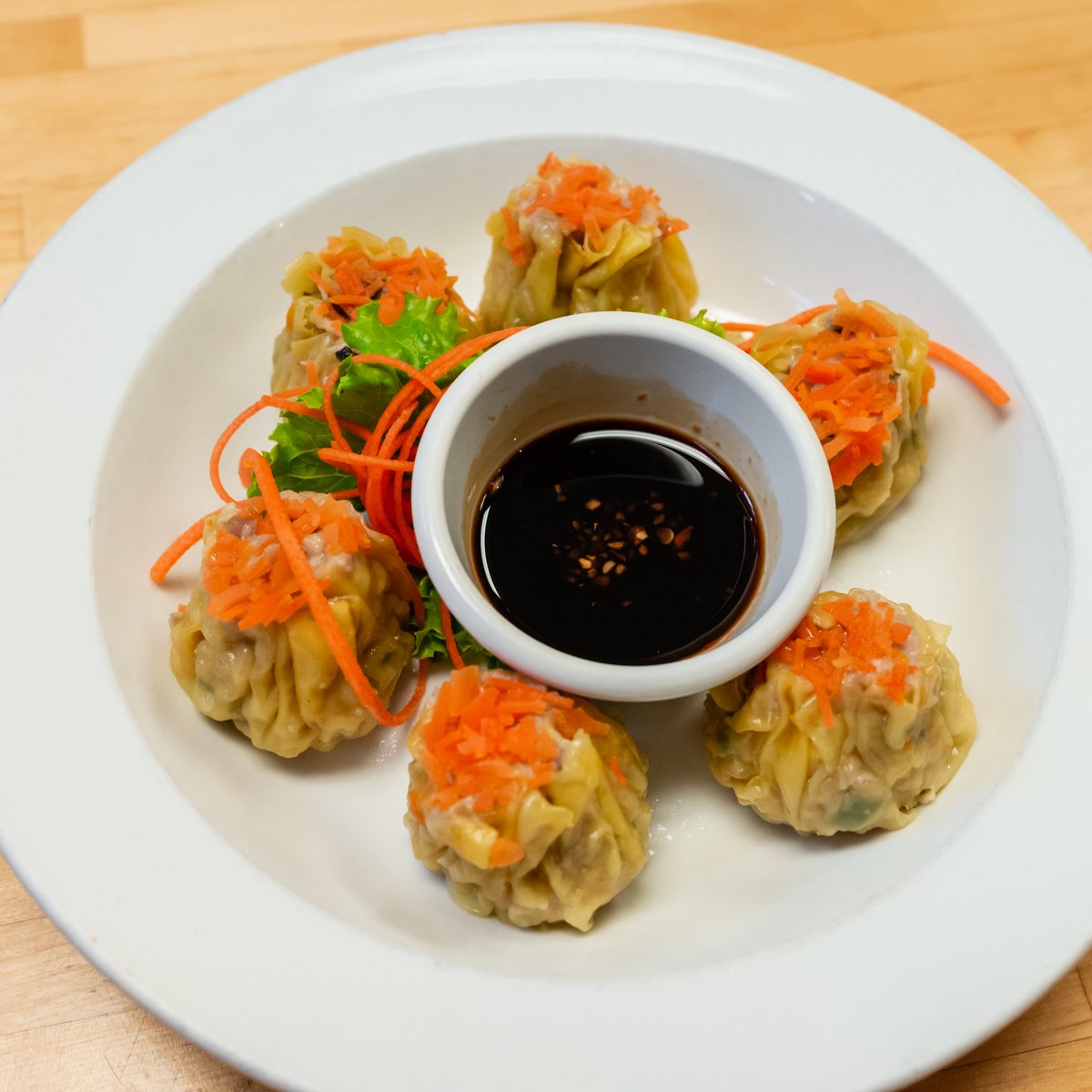 MyThaiBalt's tweet photo. If your week has been rough, an order of pork dumplings will make your Friday so much better. https://t.co/XJRNJEEQCi
