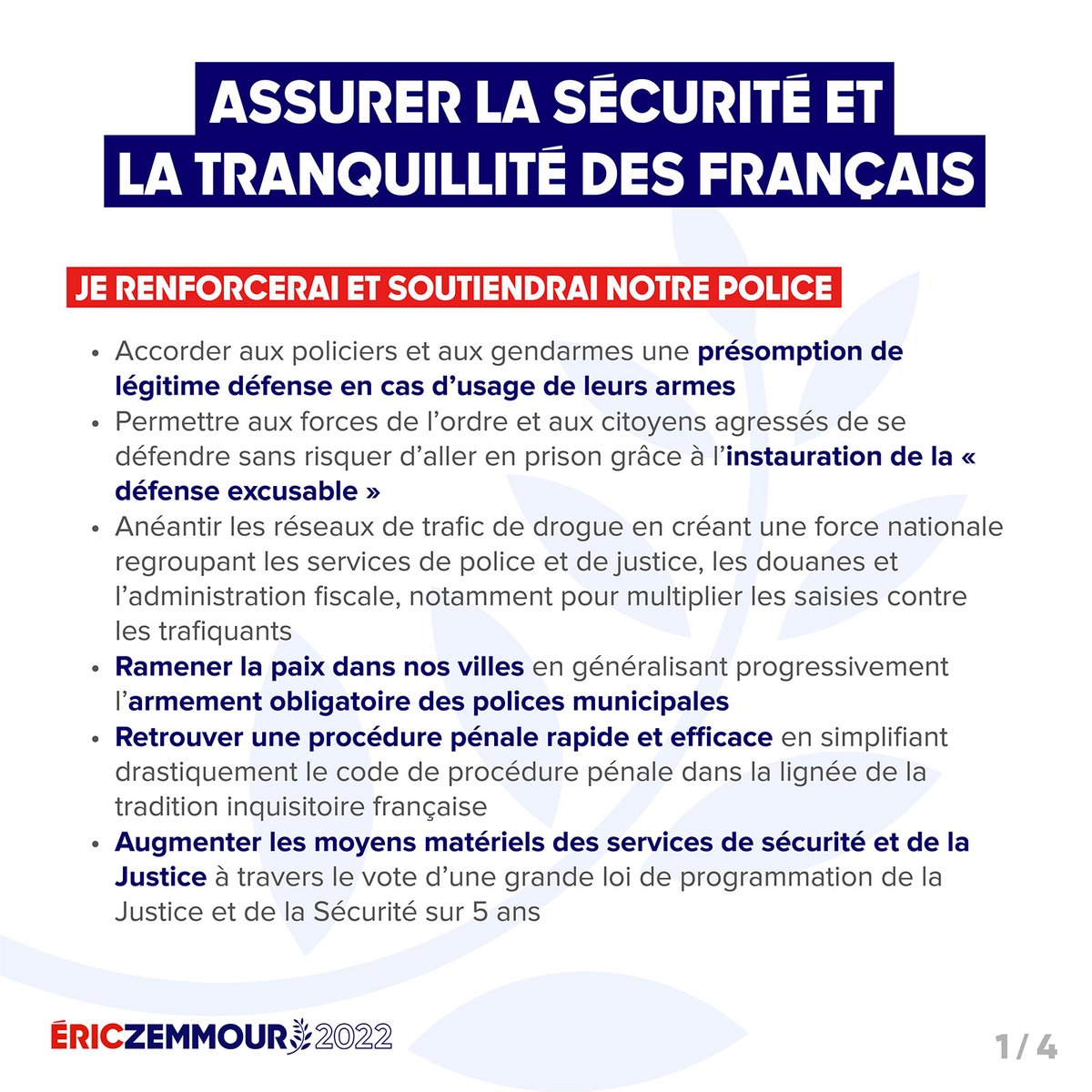 ProgrammZemmour's tweet photo. #ProgrammeZemmour JUSTICE
🔗https://t.co/fYGCAkVDn0
https://t.co/cOnOMc3KKI
https://t.co/7iRxisenbG
https://t.co/NlsEOP4RDF
#JeVoteZemmourLe10avril #DimancheJeVoteZemmour
#JeFaisMentirLesSondages
Donner procuration ➡️ https://t.co/8CyAZxMqkD
@LiensZemmour. https://t.co/RBToWRUnSy