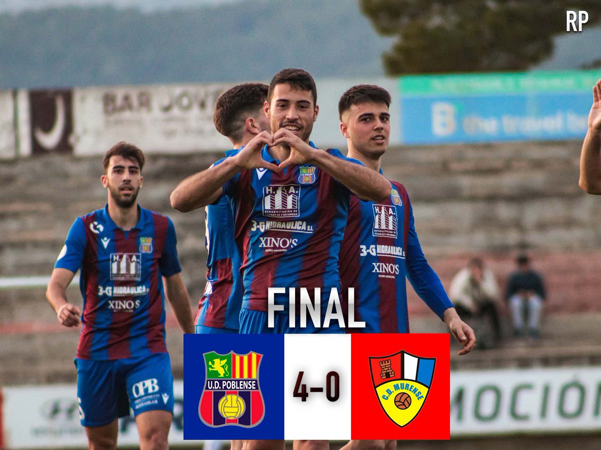 FINAAAAAAAAL A SA POBLA!!!

#Poblense 4-0 <a href="/CDMurense/">CD Murense</a> 

El derbi es POBLER! ❤️💙

🎃🎃🎃🎃🎃🎃🎃🎃🎃

#OrgullPobler❤️💙