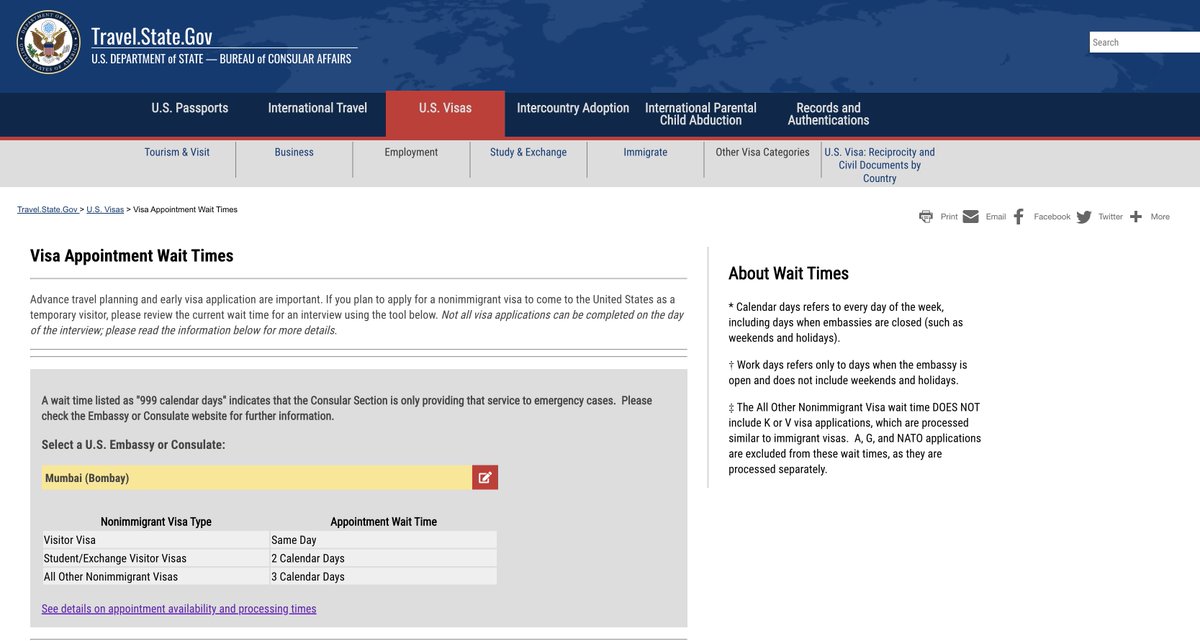 H1BDropbox's tweet photo. @USAndMumbai Are you really giving #h1bdropbox appointments within 3days? or is it more like a lifetime? Why collect the $190 application fee, saying you provide appointments- when in fact it can't be farther away from the truth!!!! @USAmbIndia @MEAIndia @PMOIndia @ndtv @palkisu https://t.co/2AMIUzq86C