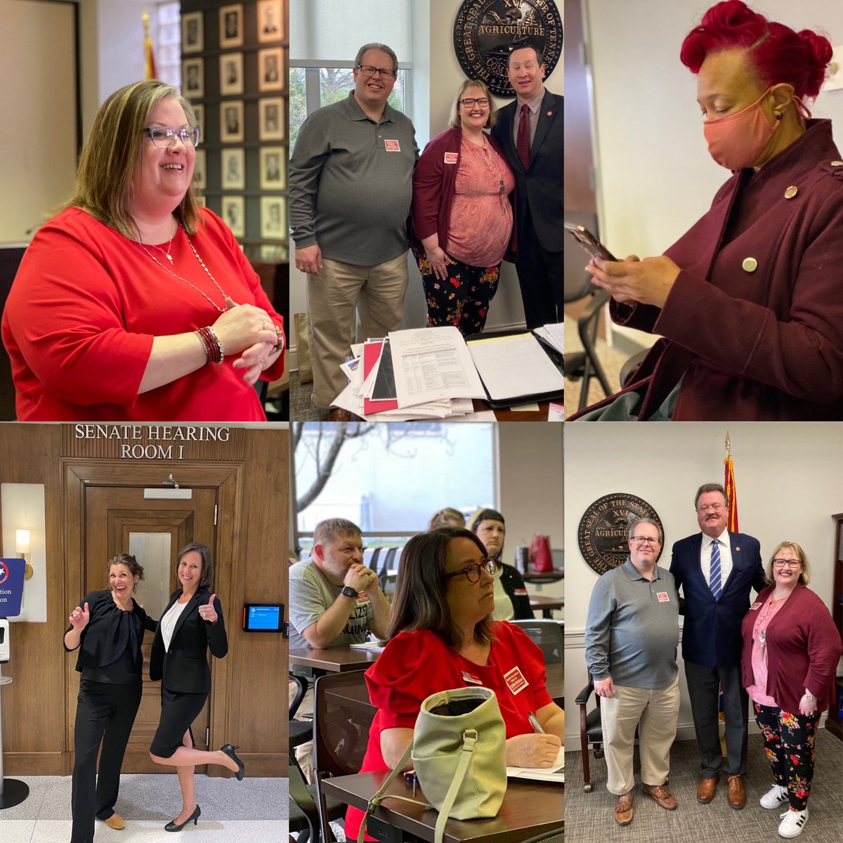 TEA_teachers's tweet photo. Thank you to all Tennessee educators who took a #TEAcivication at the Capitol in Nashville! Your voice matters! ππ«β€οΈ https://t.co/1Mg9zEA3df