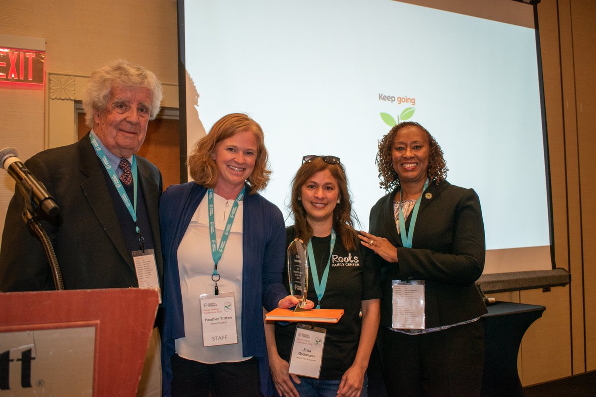 We are proud to celebrate Erika Grohmann as the Thomas A. Fitzgerald Parent Educator of the Year for 2022 <a href="/NatlPAT/">Parents as Teachers®</a> <a href="/RootsFamCenter/">Roots Family Center</a> #homevisiting